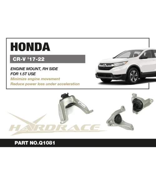 Hardrace Q1081 Supporto motore lato destro Honda CR-V - 