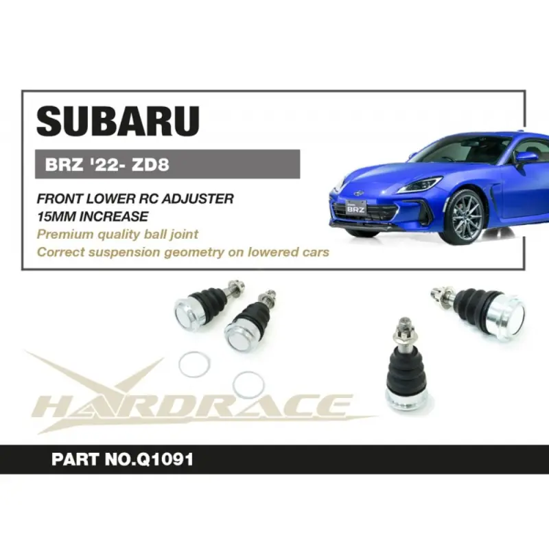 Regolatore del centro di rollio anteriore Hardrace Q1091 Subaru BRZ - 