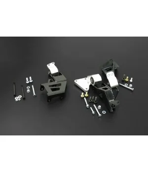 Hardrace Q1095 K-series Swap Engine Mount Kit Honda Civic, Integra - 