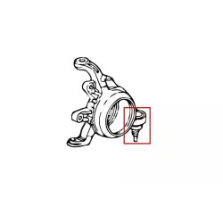 Hardrace 6764 Regolatore centrale di rollio posteriore Honda S2000 - 