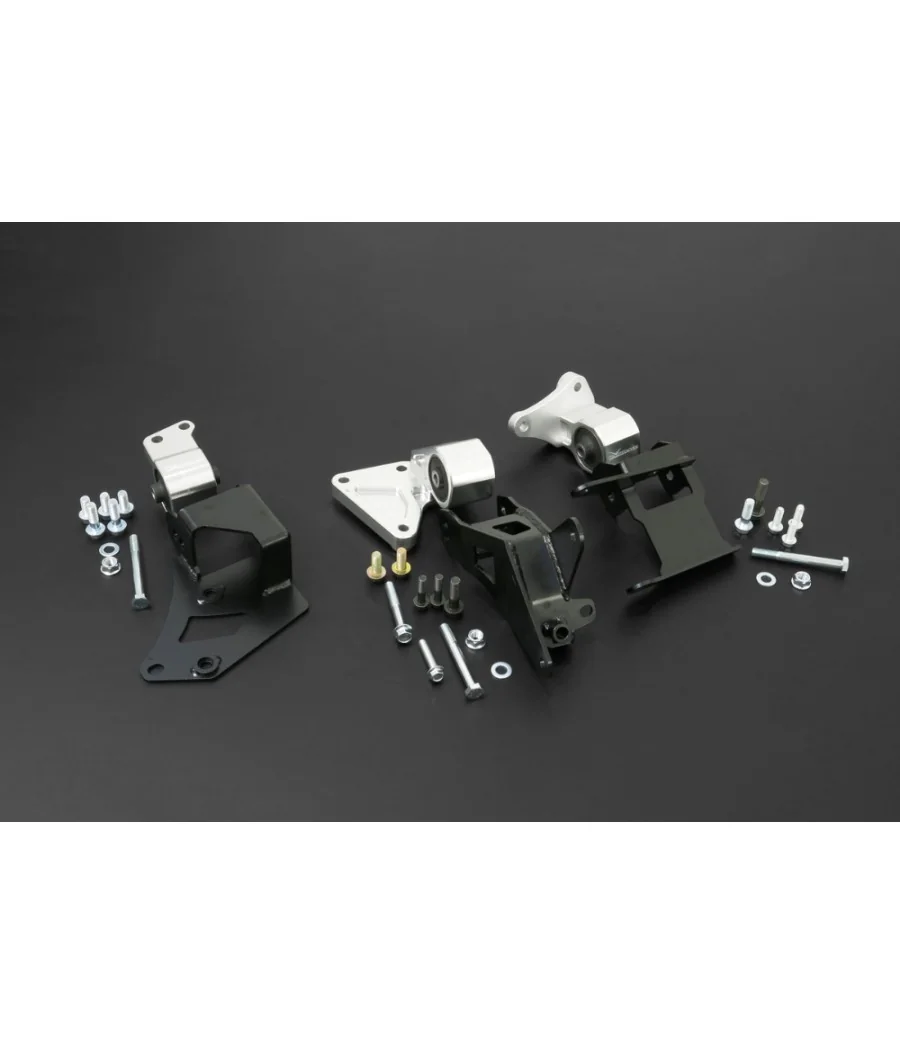 Hardrace Q1096 K-series Swap Engine Mount Kit Honda Civic - 