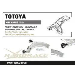 Braccio inferiore anteriore Hardrace Q1098 Toyota Yaris / vitz - 