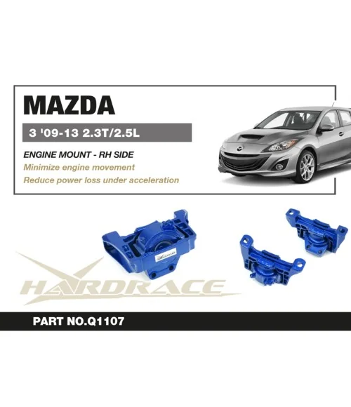 Hardrace Q1107 Right Side Engine Mount Mazda 3 / Axela - 