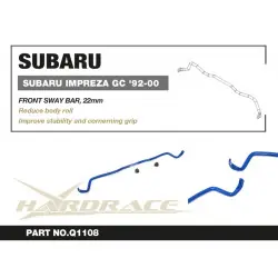 Hardrace Q1108 Front Sway Bar Subaru Impreza - 