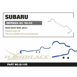 Hardrace Q1109 Rear Sway Bar Subaru Impreza - 