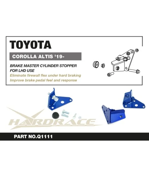 Hardrace Q1111 Brake Master Cylinder Stopper Toyota Corolla/altis/auris - 
