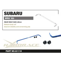 Hardrace Q1112 Rear Sway Bar Subaru WRX - 