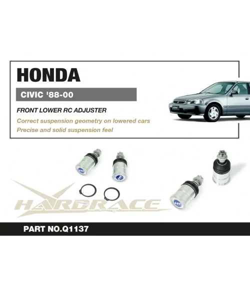 Hardrace Q1137 Regolatore anteriore inferiore RC Honda - 