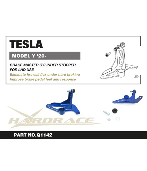 Hardrace Q1142 Brake Master Cylinder Stopper Tesla Model y - 