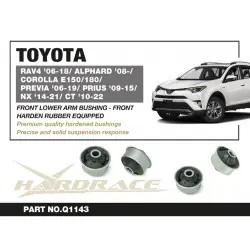 Hardrace Q1143 Front Lower Arm Bushing - Rear Toyota, Lexus - 