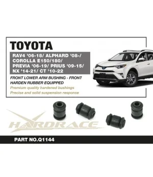 Hardrace Q1144 Front Lower Arm Bushing - Front Toyota, Lexus - 
