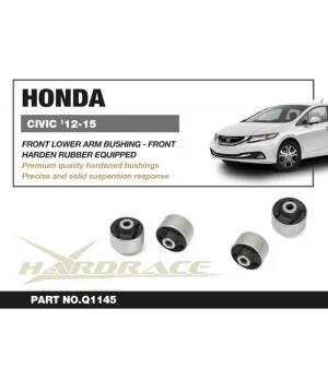 Hardrace Q1145 Front Lower Arm Bushing - Front Honda Civic - 