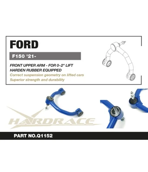 Braccio superiore anteriore Hardrace Q1152 Ford F-series - 