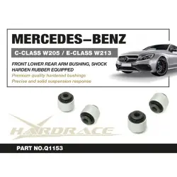 Hardrace Q1153 Front Lower Rear Arm Bushing - Shock Mercedes-benz C-class, E-class - 