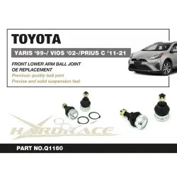 Hardrace Q1160 Front Lower Ball Joint Toyota Yaris / vitz, VIOS, Prius c - 