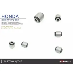 Hardrace Q0247 Set Boccole Toe Arm Posteriore Honda S2000 - 