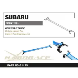 Barra duomi posteriore Hardrace Q1173 Subaru WRX - 