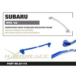 Telaio di montaggio stabilizzatore posteriore rinforzato Hardrace Q1174 Subaru WRX - 