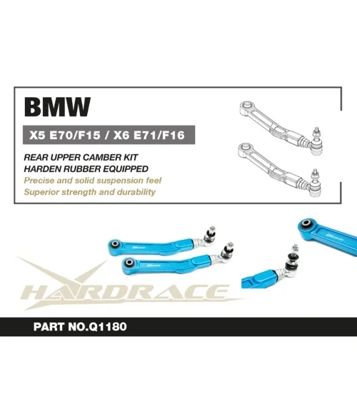 Hardrace Q1180 Rear Upper Camber Kit BMW X5, X6 - 