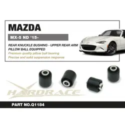 Hardrace Q1184 Rear Knuckle Bushing - Connect To Upper Rear Arms Mazda MX-5 MIATA - 