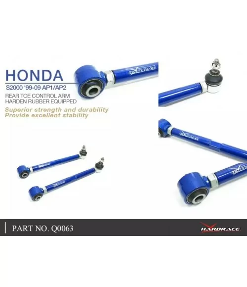 Hardrace Q0063 Toe Control Arm Posteriore Honda S2000 - 