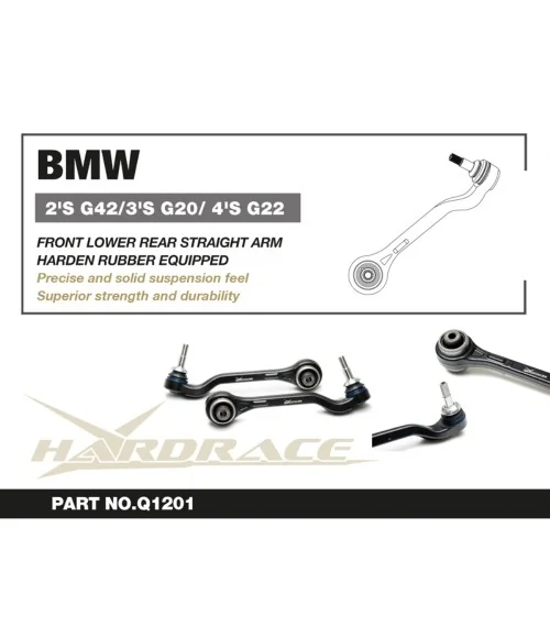 Hardrace Q1201 Front Lower Rear Arm BMW 2 Series, 3 Series, 4 Series - 
