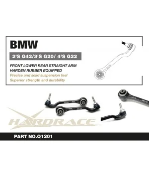 Hardrace Q1201 Braccio anteriore inferiore posteriore BMW Serie 2, Serie 3, Serie 4 - 