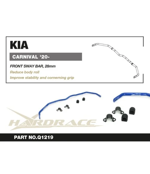 Hardrace Q1219 Front Sway Bar Kia Carnival / sedona - 