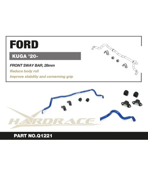 Hardrace Q1221 Front Sway Bar Ford KUGA - 