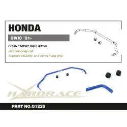 Hardrace Q1226 Front Sway Bar Honda Civic - 