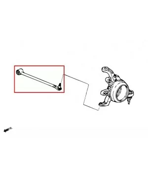 Hardrace 6426-S Rear Toe Control Arm Honda S2000 - 