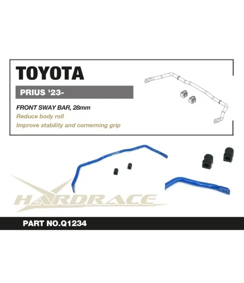 Hardrace Q1234 Front Sway Bar Toyota Prius - 