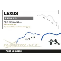 Hardrace Q1238 Rear Sway Bar Lexus RX - 