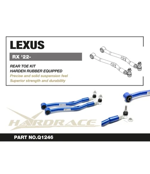 Kit punta posteriore Hardrace Q1246 Lexus RX - 
