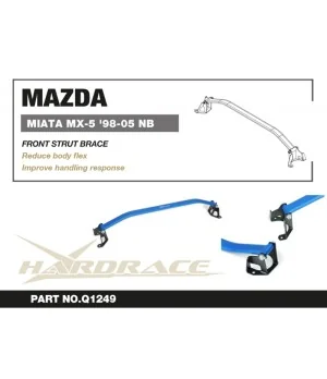 Hardrace Q1249 Front Strut Brace Mazda MX-5 MIATA - 