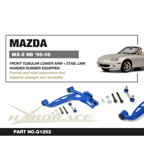 Hardrace Q1252 Front Lower Arm Mazda MX-5 MIATA - 