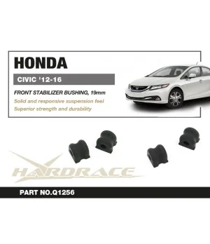 Hardrace Q1256 Front Stabilizer Bushing Honda Civic - 