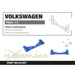 Hardrace Q1257 Front Lower Brace Volkswagen POLO - 