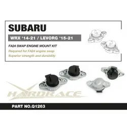 Hardrace Q1263 Fa24 Swap Engine Mount Kit Subaru WRX, Levorg - 