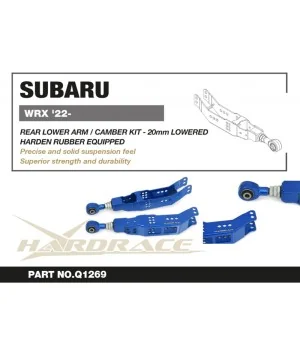 Hardrace Q1269 Rear Lower Arm / Camber Kit Subaru WRX - 