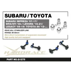 Hardrace Q1275 Rear Adj. Stabilizer Link Subaru, Toyota - 