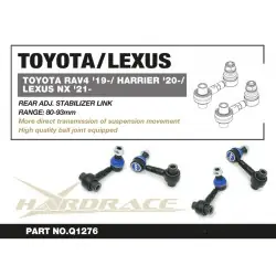 Hardrace Q1276 Rear Adj. Stabilizer Link Toyota RAV4, Harrier, Lexus NX - 