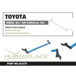 Barra stabilizzatrice anteriore Hardrace Q1279 Toyota Prius, Corolla/altis/auris - 