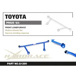 Rinforzo inferiore anteriore Hardrace Q1280 Toyota Prius - 