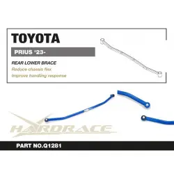 Hardrace Q1281 Rear Lower Brace Toyota Prius - 