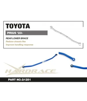 Hardrace Q1281 Rear Lower Brace Toyota Prius - 