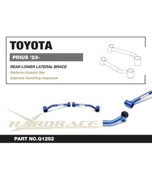 Hardrace Q1282 Rinforzo laterale inferiore posteriore Toyota Prius - 