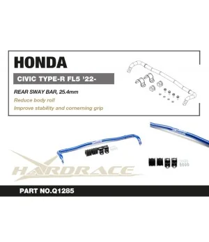 Hardrace Q1285 Rear Sway Bar Honda Civic - 