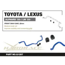 Hardrace Q1287 Front Sway Bar Toyota Alphard / vellfire, Lexus LM - 