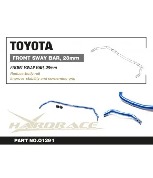 Barra stabilizzatrice anteriore Hardrace Q1291 Toyota Corolla/altis/auris - 